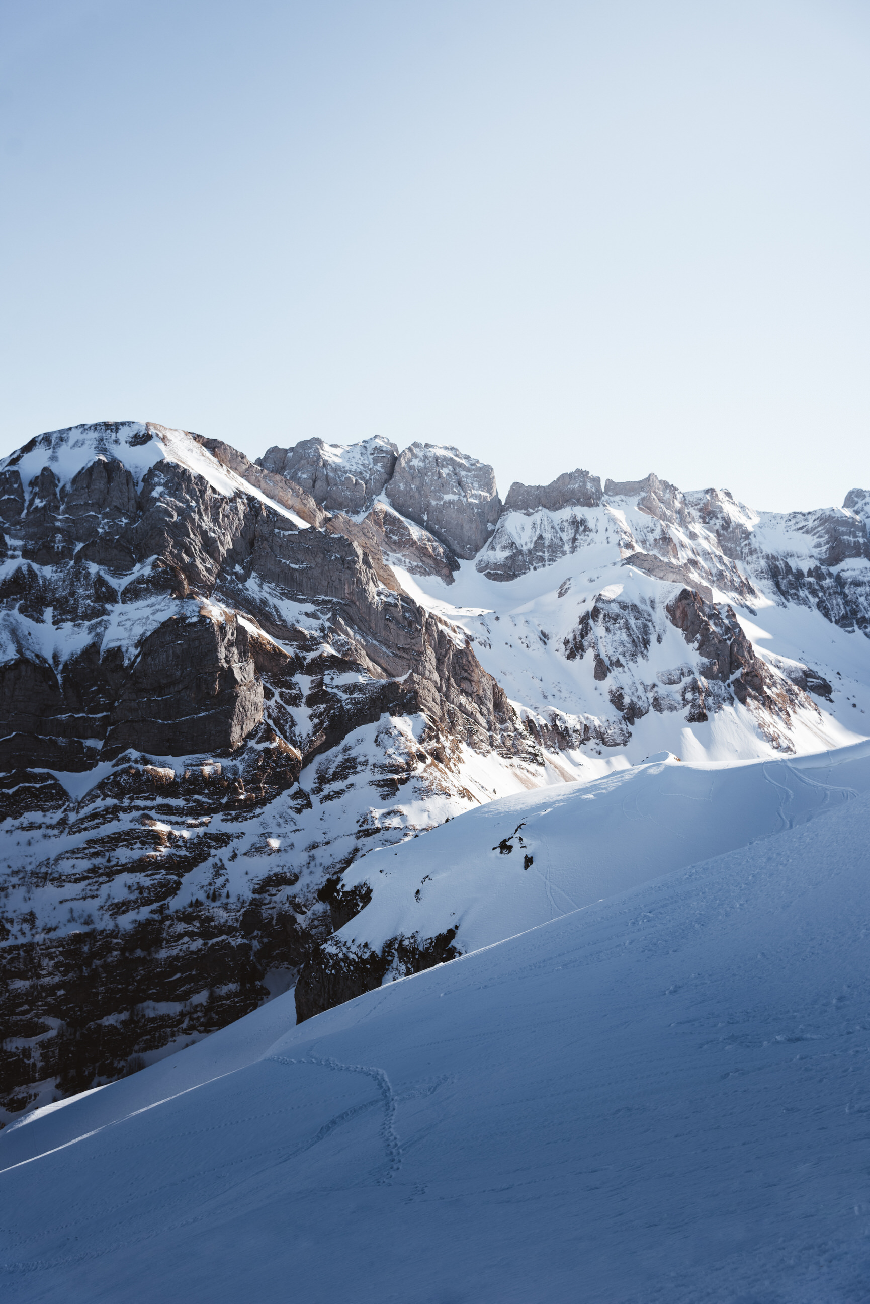 photo of winter hike